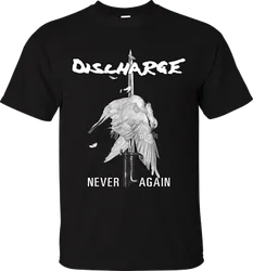 DISCHARGE NEVER AGAIN T-SHIRT Official Merch punk rock d-beat hardcore