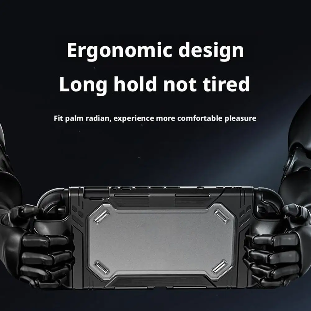 

New For Switch2 Host Console Ergonomic Handle Grip Cover Shockproof Protective Cover Anti-Scratch TPU Protection Case R7S3