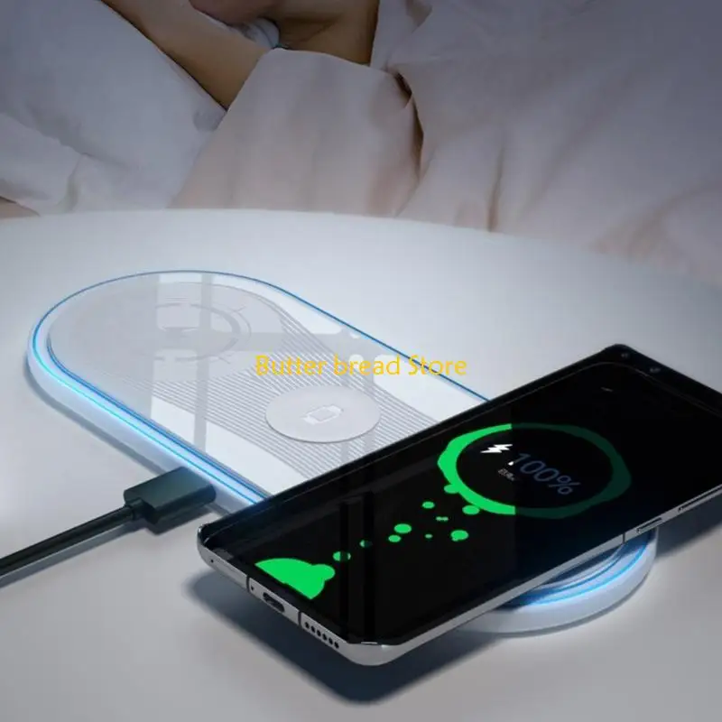 W89C Multifunktionale tragbare Mini-Schnellladestation für Apple 12 und mehr, 8 mm Reichweite