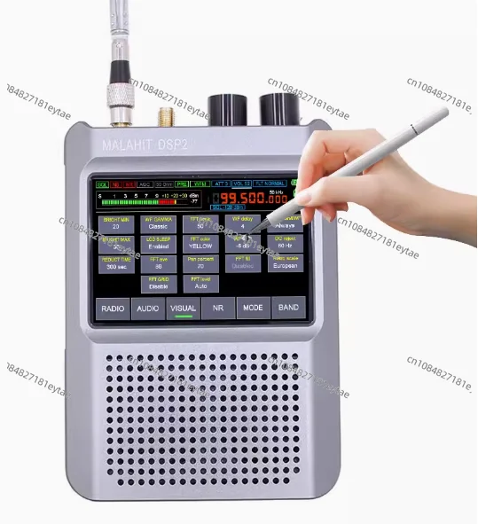 

New Firmware 2.40 Genuine Second Generation Malahit-DSP2 SDR Malachite Receiver Radio 10KHz-380MHz 404MHz-2GHz