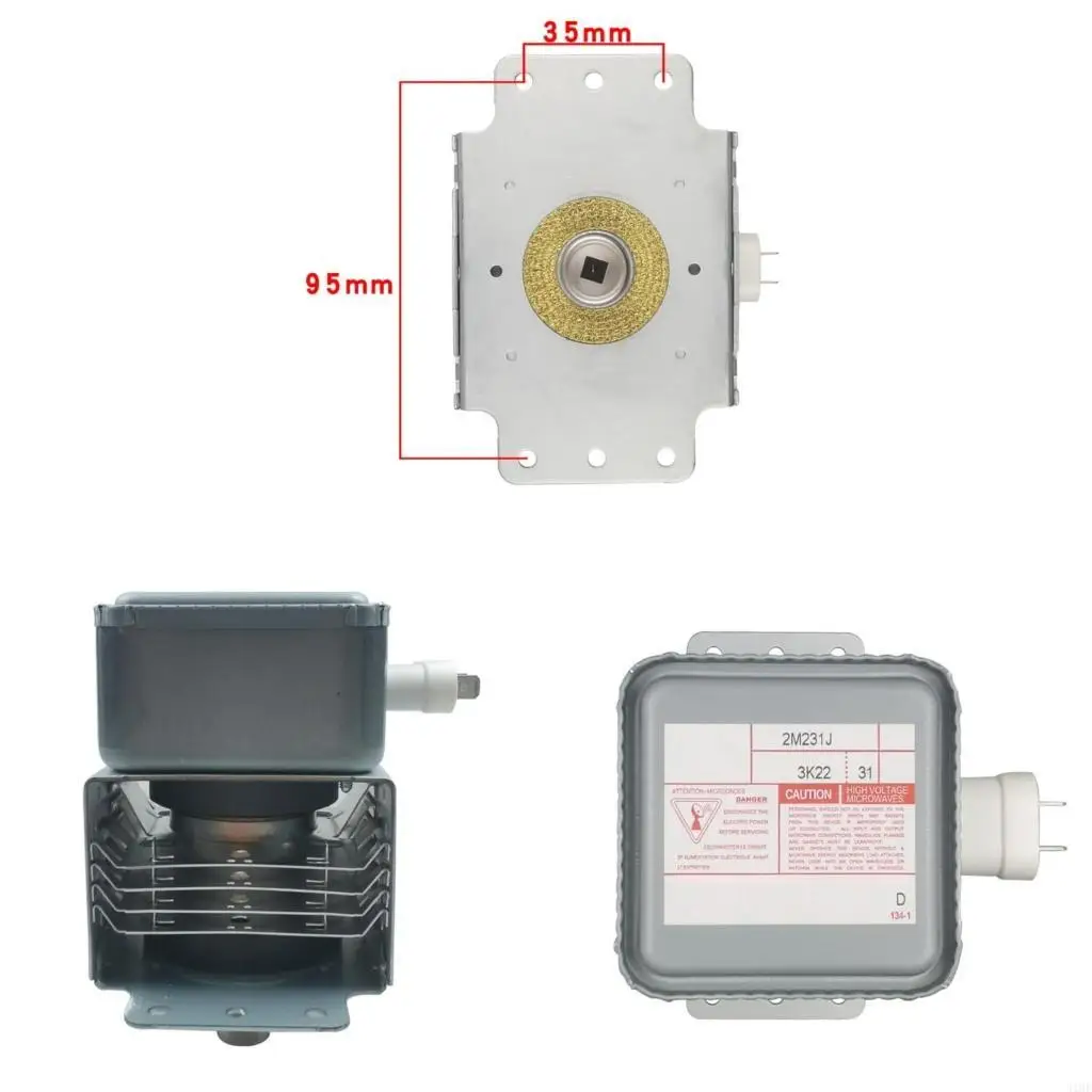 

J1HF 520W Микроволновый магнитрон для приготовления пищи и отопления промышленной микроволновой компонентной вакуумной трубки