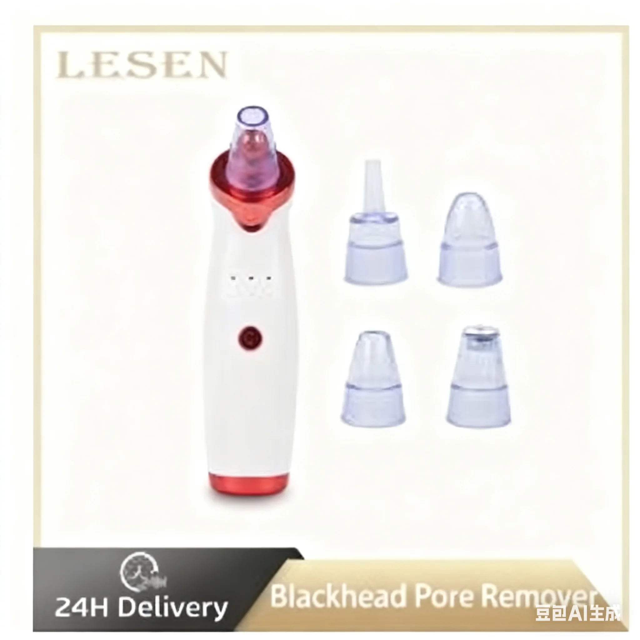 

LESEN Blackhead Pole Remover Cleanse Pores Help Control Oil Improve Skin Texture Cleaner Vacuum Suction Face Deep Facial Cleanin
