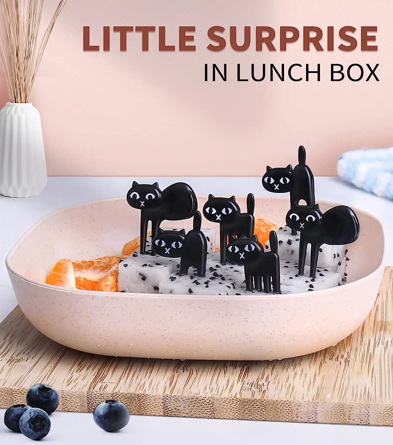 84PCS Food Picks for Kids Children Fun Cute Animal Fruit Forks Toothpicks Reusable Toddler Lunch Bento Box Accessories BPA Free