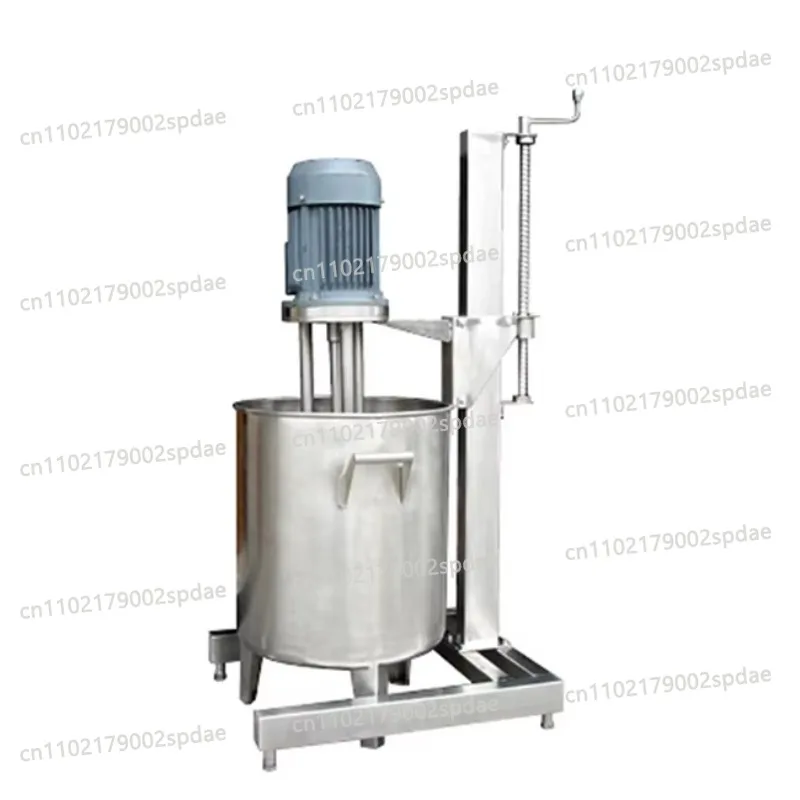 Cosmetic cream lift-type high shear mixer, shampoo mixer, dry shampoo forming machine