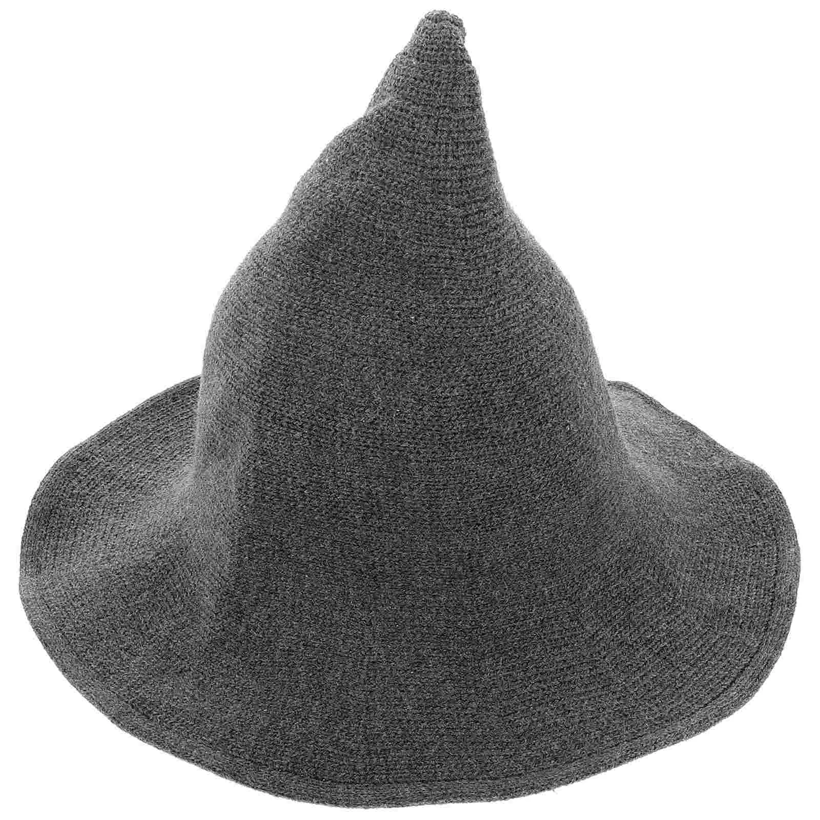 Party Supplies Soft Witch Hat Bucket Hats Halloween Costume Cotton Winter Festive