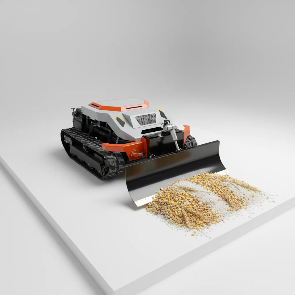 All Terrain Remote Control Grass Cutting Machine Crawler Tracked Lawn Mower for Farm Use