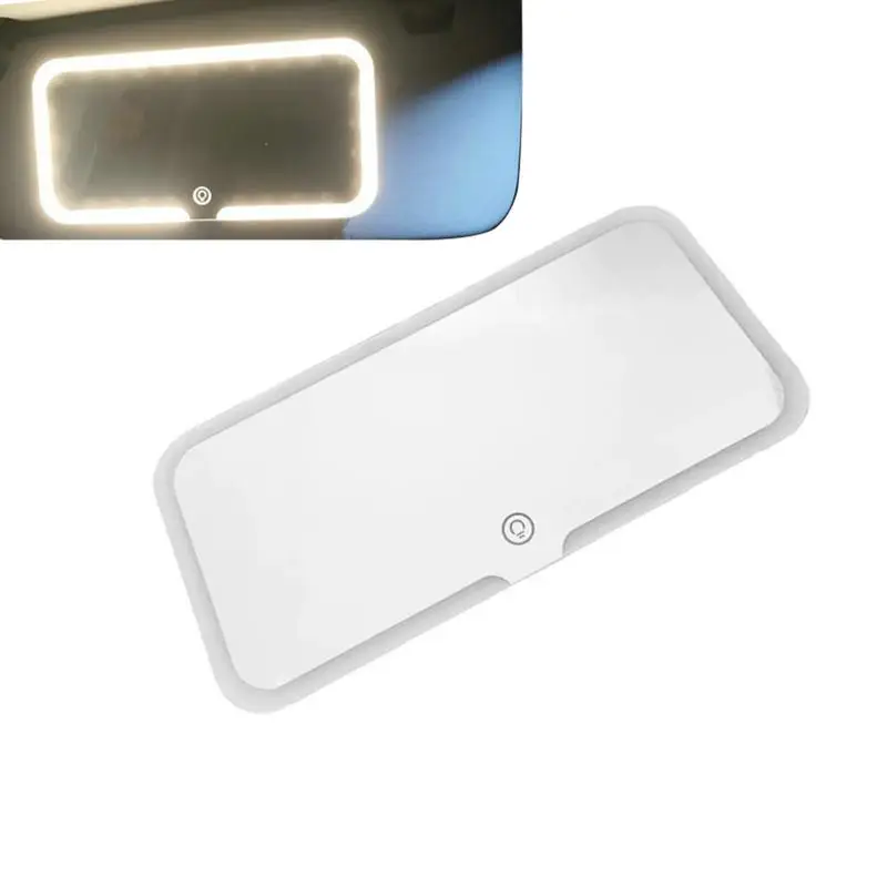 

Sun Visor Vanity Mirror For Car Rechargeable Car Sun Visor Vanity Mirror Car Mirror Vanity Car Makeup Mirror Sun-Shading