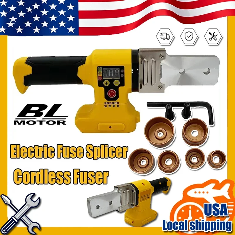 

FIt Dewalt Electric Fuser Fuse Splicer Pipe Welding Machine Cordless Fuser PPR PE Soldering Iron Plastic Tube PP Heating Melt