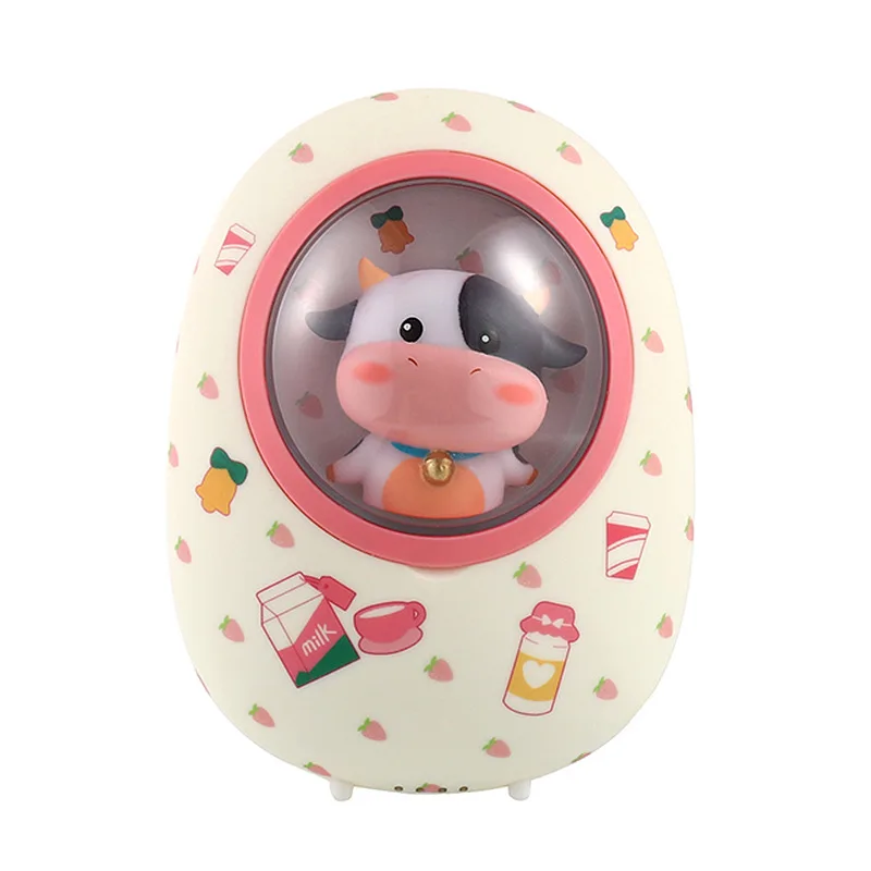 Cuddly Hamster Hand Warmer and Power Bank Combo with Adorable Space Capsule Design