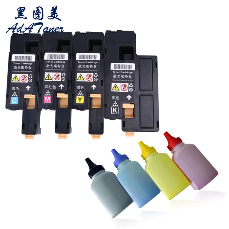 Toner Cartridge For Xerox Phaser 6020 6022 Work Centre Workcentre WC 6025 6027 Powder 106R02760 106R02761 106R02762 106R02763