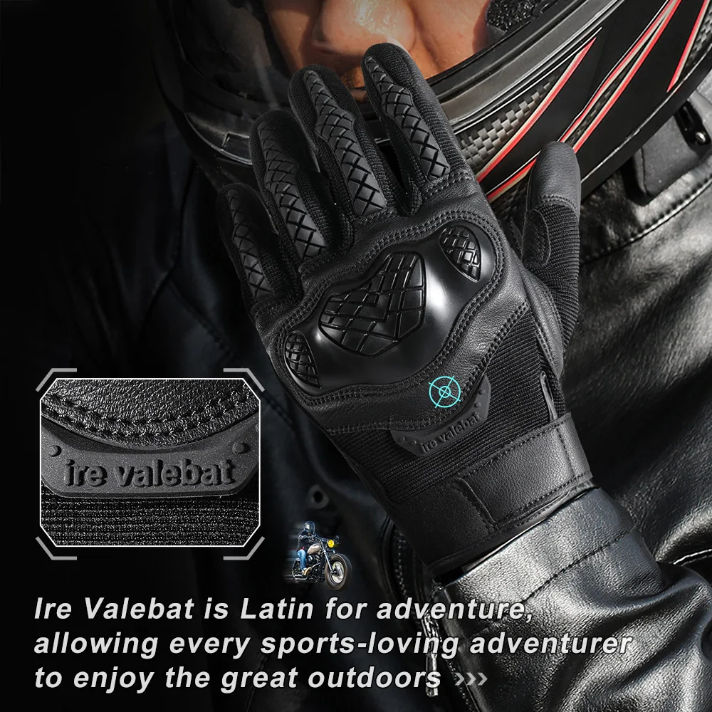 Touch Screen Motorcycle Full Finger Gloves Motocross Motorbike Riding Cross Dirt Bike Moto Racing MTB Enduro Protective Gear Men