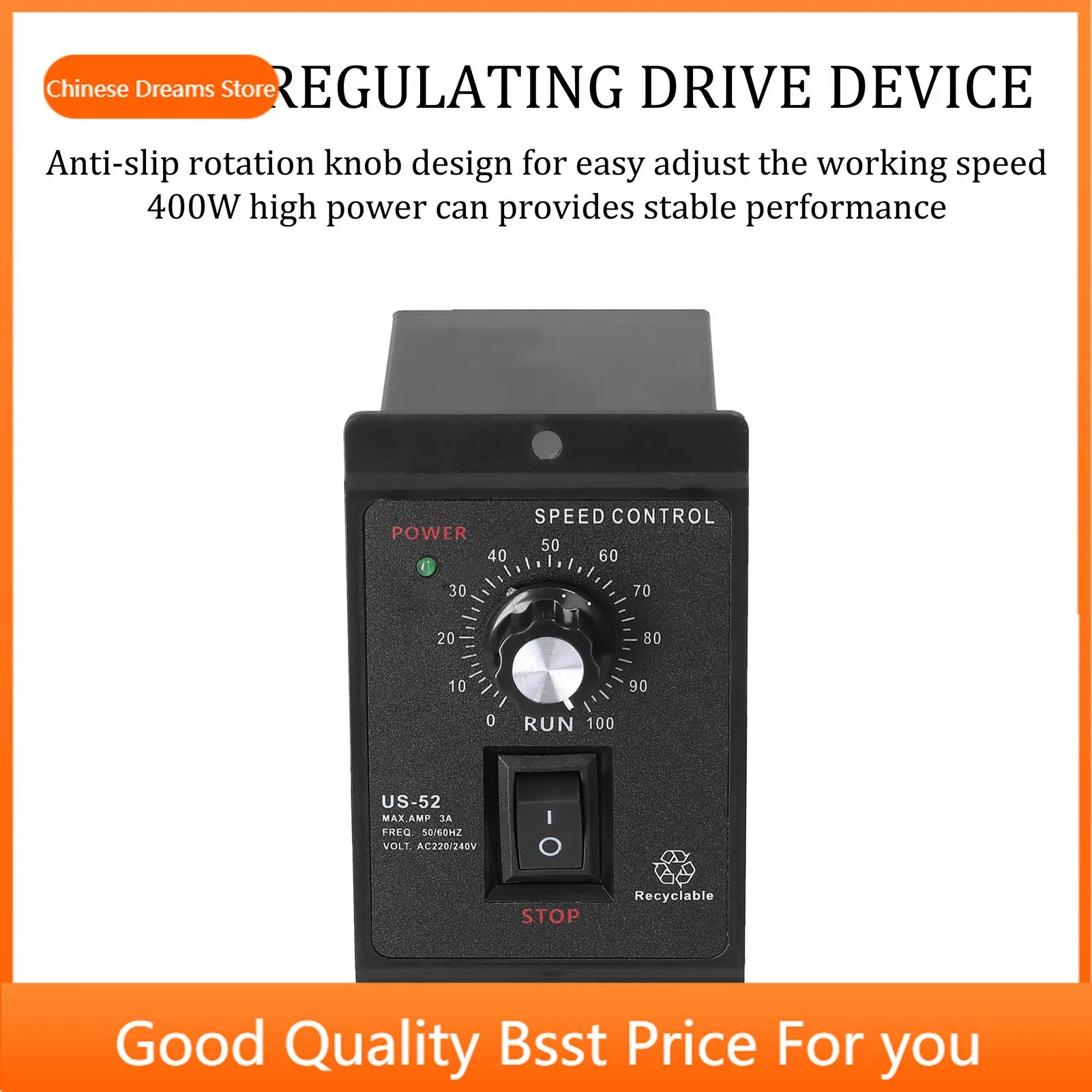 การรีวิวและแนะนำตัวควบคุมความเร็วมอเตอร์ AC 400W สำหรับการใช้งานที่หลากหลาย