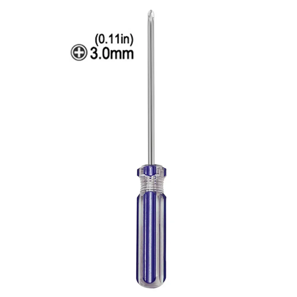 Repair Tool Screwdriver Nutdrivers Plastic Handle Portable Slotted Small Driver 3mm Adsorption Screw Comfortable