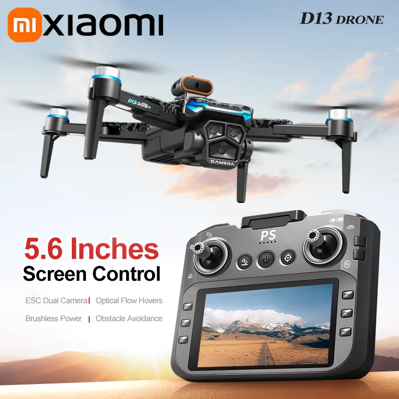 Xiaomi A14 Pro max GPS بدون فرش 8K كاميرا ثلاثية HD تدفق بصري ذكي لتجنب العوائق طائرة رباعية قابلة للطي RC بدون طيار