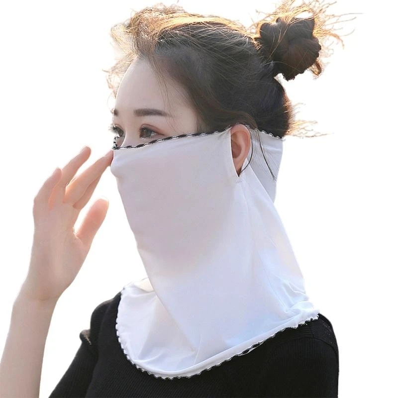 652F 유니osex 페이스 스카프 반다나 반 마스크 목 목 하이킹 아이스 실크 낚시 자전거 헤드 밴드