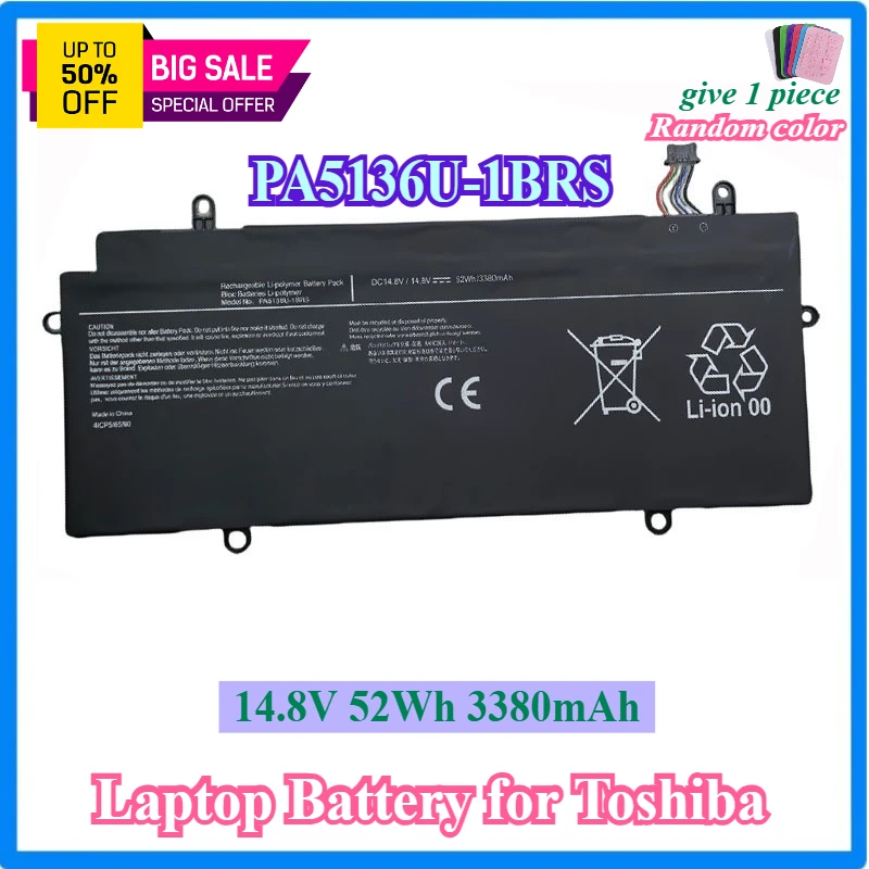 High-Quality  Laptop Battery PA5136U-1BRS for Toshiba Portege Z30-A1301 Z30-B K10M Z30-C PA5136U Z30 Z30-A Z30-AK04S