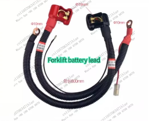 Forklift Accessories Battery Lead Positive and Negative Cables Suitable for Heli 490 A91A2-40500/40600