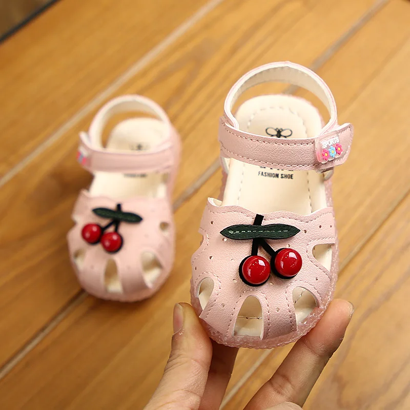 SHOE SIZE 15-25 Girls Sandal Summer Flowers Sweet Soft Children's Beach Shoes Toddler Girls Sandals Orthopedic Princess Fashion