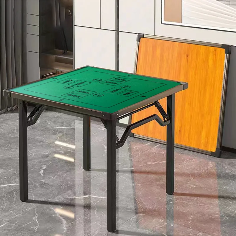 Special table for eggs, household foldable square table, mahjong table, playing cards, card table, chess and card game entertain