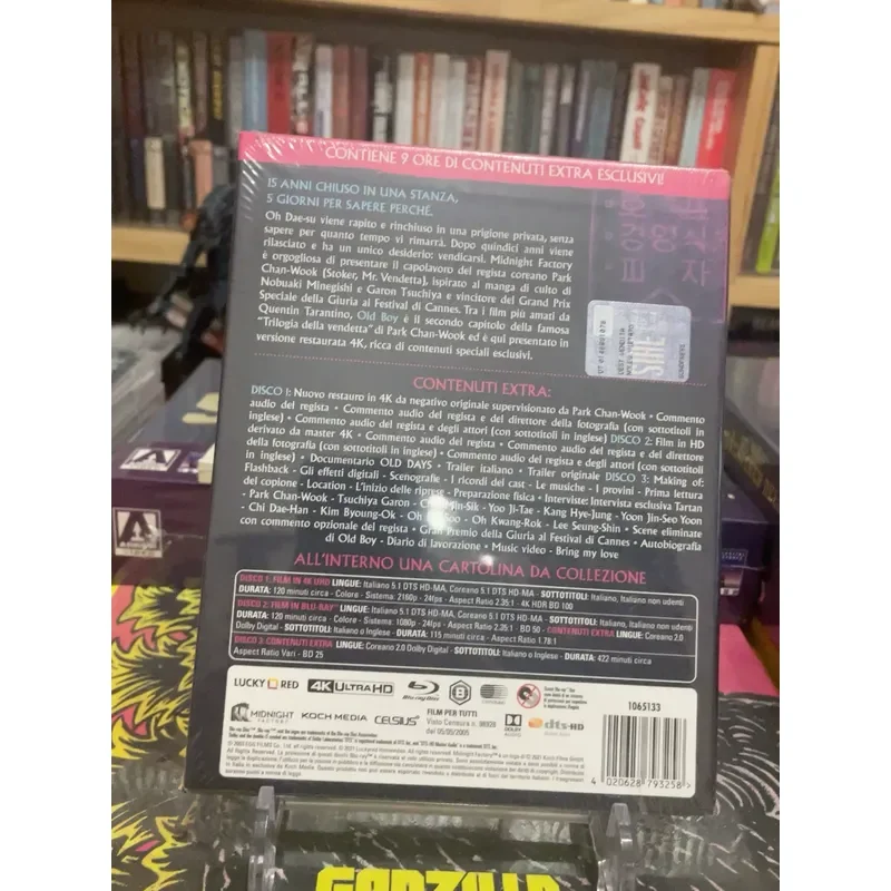 New Italian Version Midnight Factory Old Boy 4K UHD