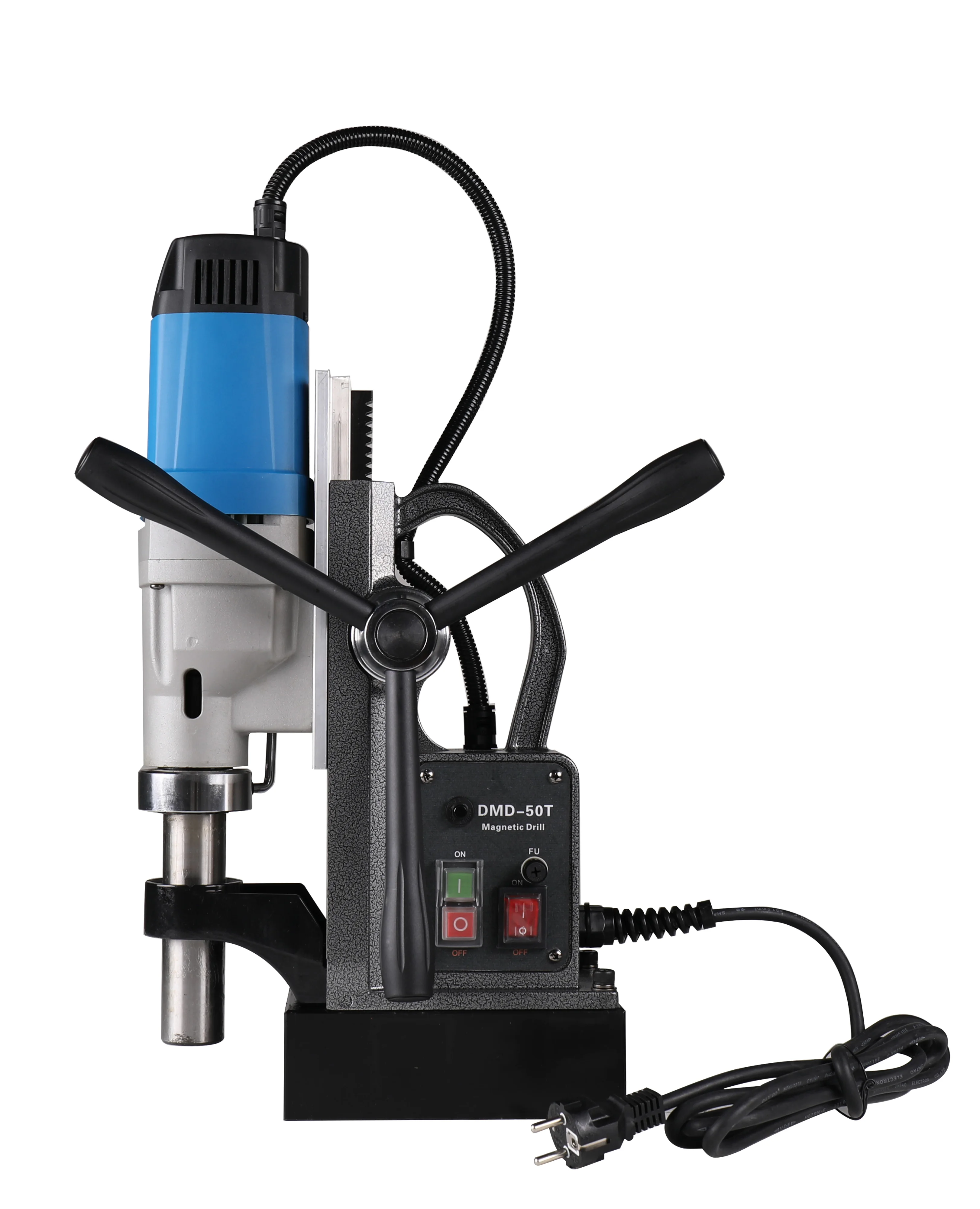 DMD-50T Hand Push Drilling Machine With Magnetic Base 13500N Annular Cutter 50mm Steel Core Drill