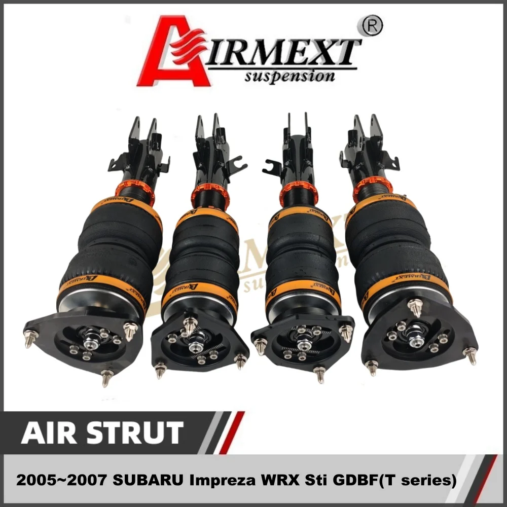 For SUBARU Impreza WRX Sti GDBF (2005~2007) New AIRMEXT Brand Air Strut Auto Parts Air Suspension Coilover Shock Absorbers Air