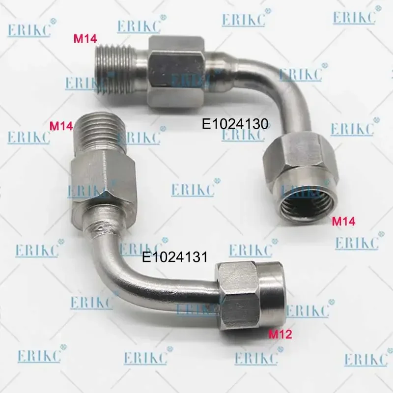 ERIKC Common Rail Injector Pump Test Repair Tube Pipe Changing Diameter Joint M14-14/12/16/18 For Bosch 110 120 Series Converter