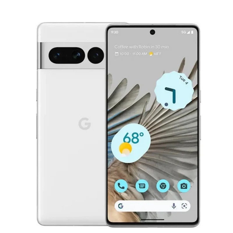 Google-Pixel 7プロのスマートフォン,ロック解除されたAndroid携帯電話,Google tensor g2,5g,6.7インチ,12GB RAM, 128 rom,nfc,オクタコア,オリジナル