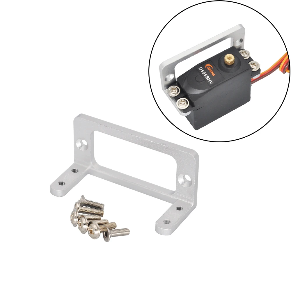 CNC Aluminum Alloy Servo Install Holder Mount For RC Boat Car Airplane MG995 S3003 Servo Bracket Parts