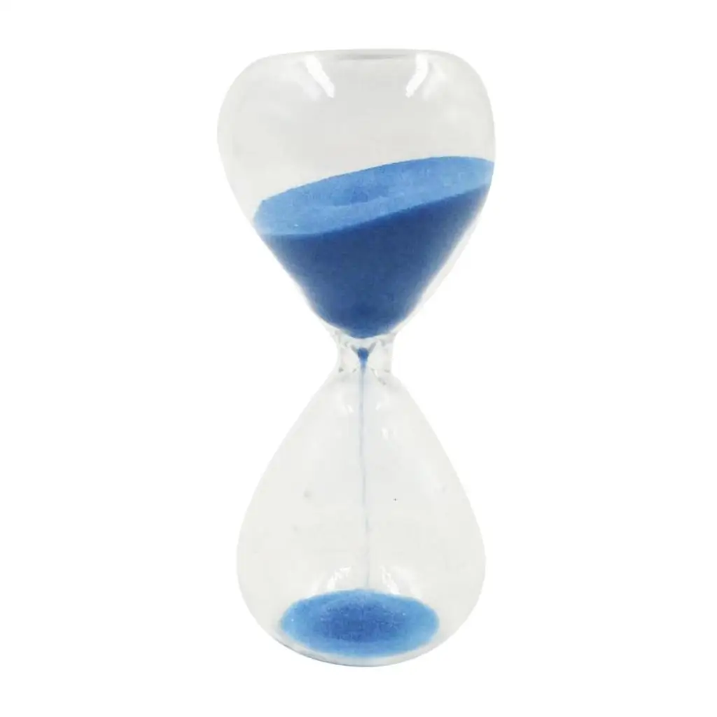 Glass Sand Timer 3 Minute Hourglass - Cooking, Playing Games, Time Out, Eggs