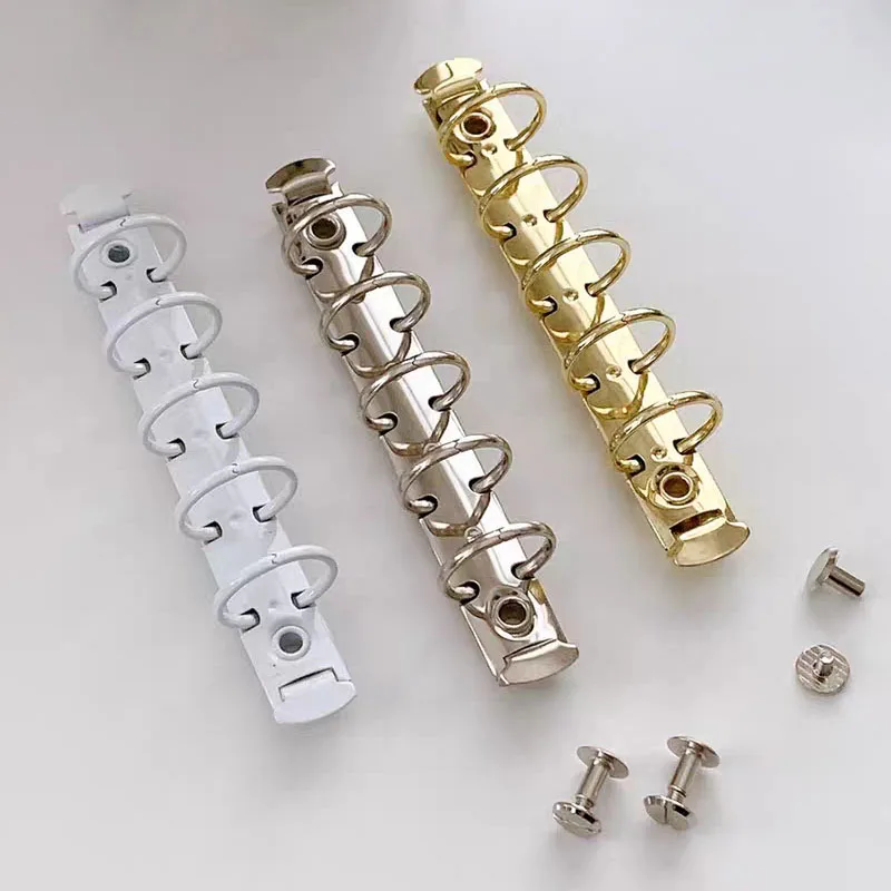 A8 5-Ring Mini 15/20 mm Durchmesser 12,3 cm Notebook-Clips