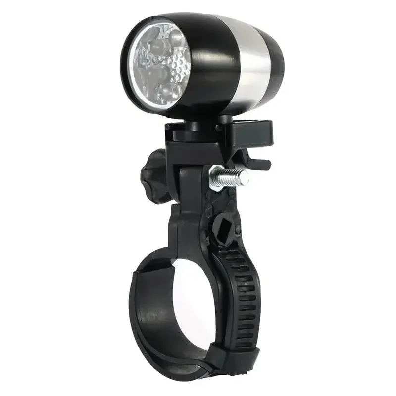 1 Pc New Professional 6 LED Mini Cycling Bike Bicycle Front Head Light Warning Lamp Safety Waterproof Headlight with Lamp Holder