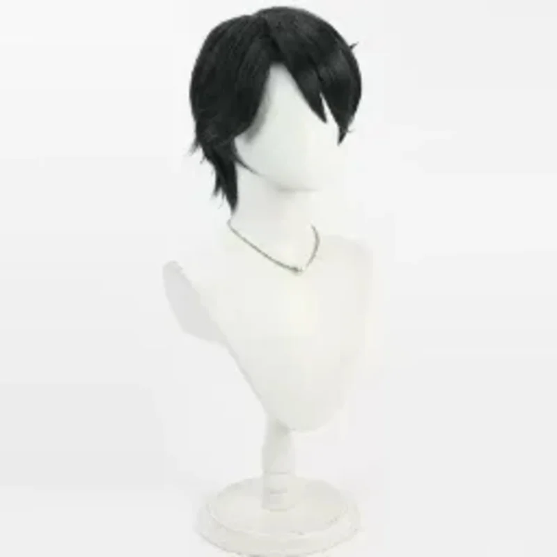 2025 aaa 컬렉션 모가미 코스프레 가발 짧은 내열성 합성 머리 할로윈 카니발