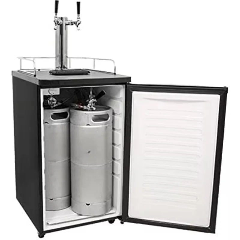 

Digital Display Double Taps China Beer Dispenser Kegerator Beer Cooler Keg