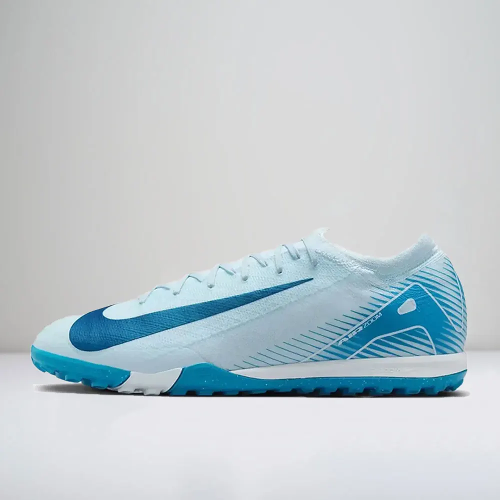 Nike Mercurial Vapor 16 Pro TF Tacos para césped artificial Control de bola Bloqueo seguro Velocidad liviana Unisex FQ8687-400
