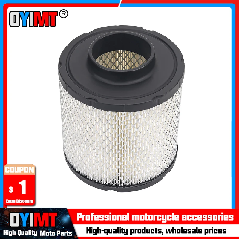 

Motorcycle Air Filter Cleaner For Polaris Ace 500 SOHC EPS HD EFI SP M1400 Gas Ranger Crew 570 HDPE Sportsman 7082037 2521372