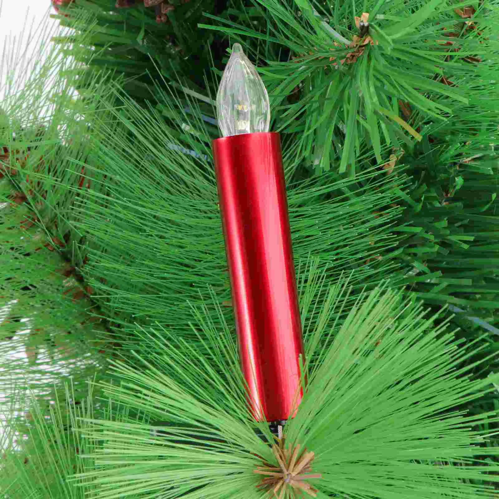 Lampada a LED per decorazione natalizia con accendino elettrico a luce elettronica per albero da festa