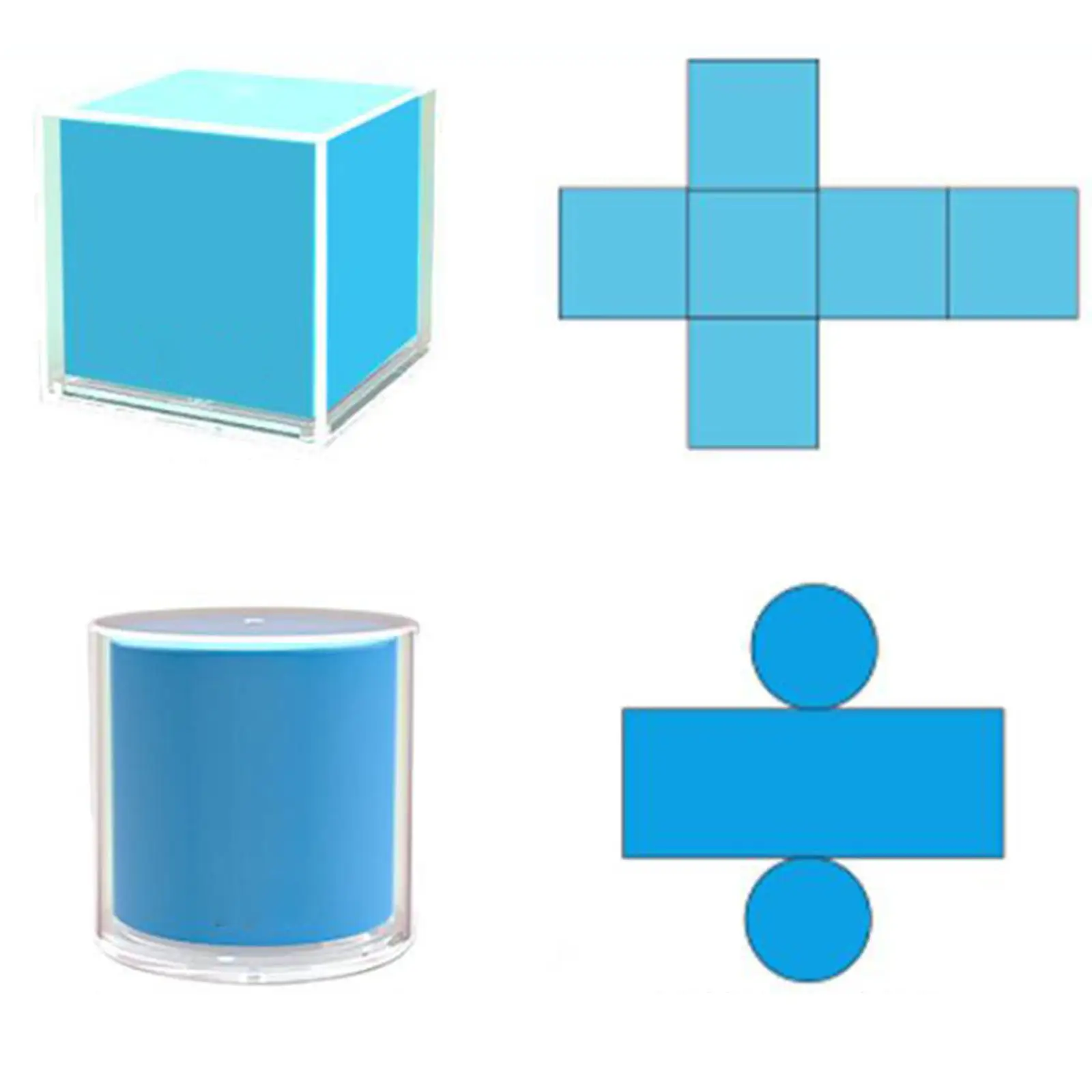 

Math Geometry Manipulatives Geometric Solids Kit Education Cubes Teaching Shapes for Children Classroom Use