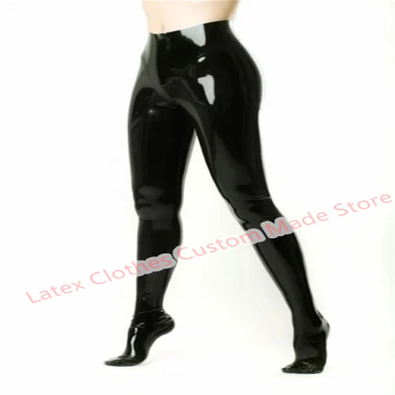 

Sexy Lingerie for Women Handmade Latex Pants Rubber Trousers Fetish Cosplay Costumes Customize