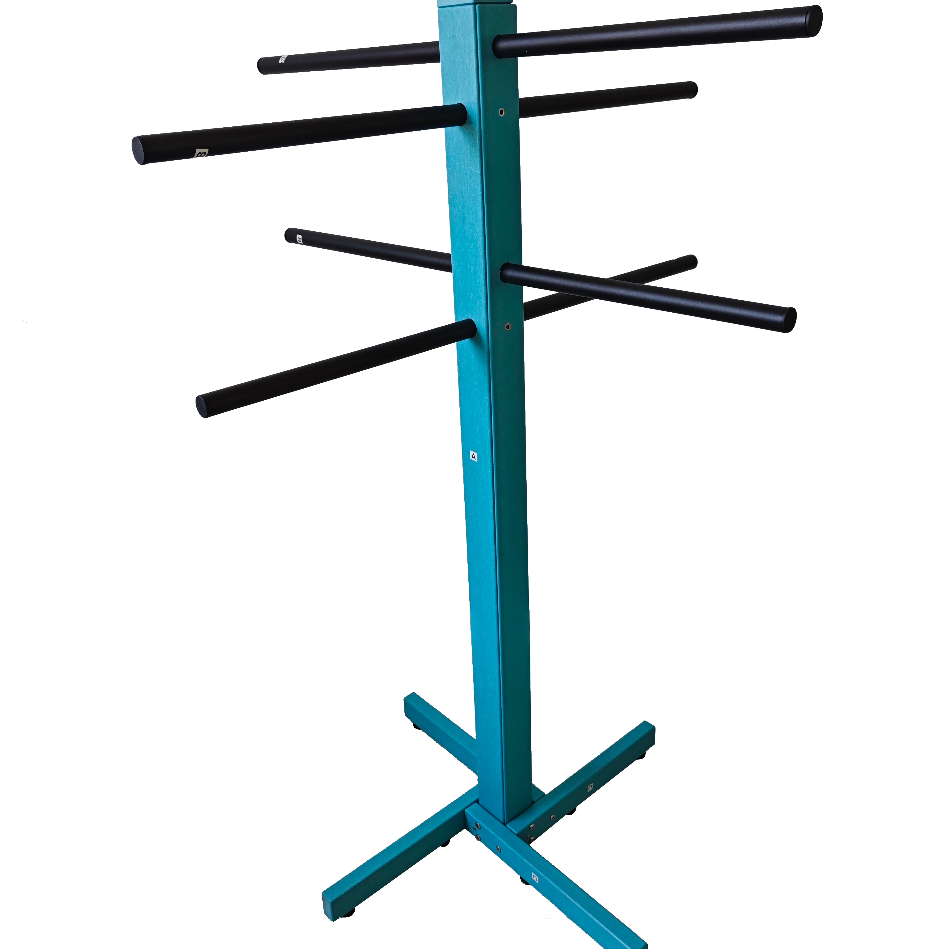 

F-shaped Bathroom and Kitchen Countertop Towel Rack, Four-armed, Suitable for Outdoor Garden and Balcony Use.