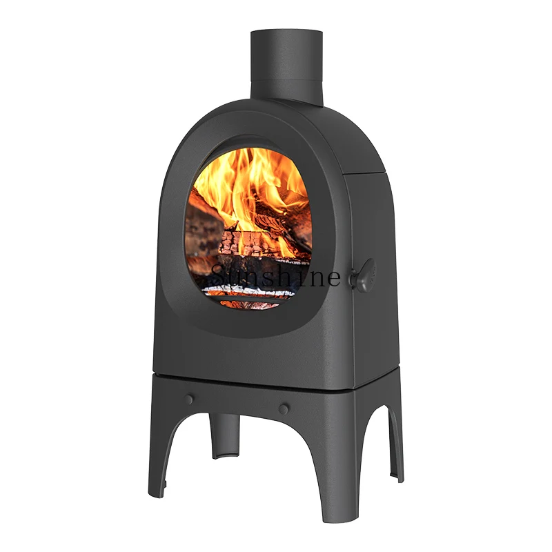 

Real fire fireplace, wood burning villa bed and breakfast living room furniture decoration independent embedded