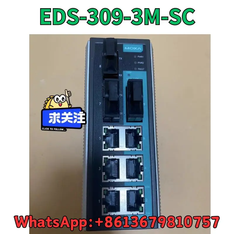 

Used Switch EDS-309-3M-SC test OK Fast Shipping