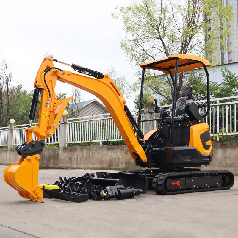 Multi-Function 2.5T Mini Excavator, Custom Built, CE Certified, Direct Manufacturer with After-Sales Support