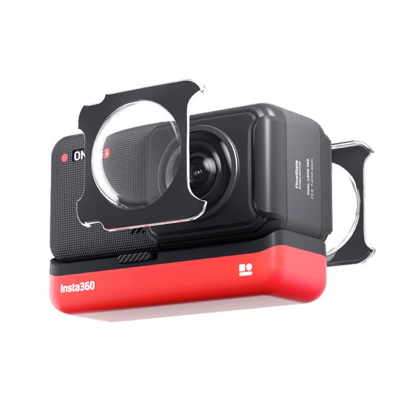 Dual Lens Guards Protector Scratch Protection Cover Shell For Insta360 ONE RS / R insta 360 Sports Camera Accessories view 2