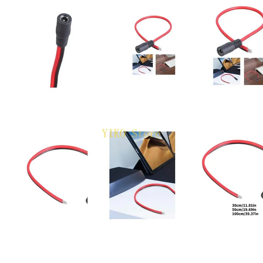 K32C DC5.5x2.1mm  Power Supply Cable For Cameras And LED Strips Support 180W 16A