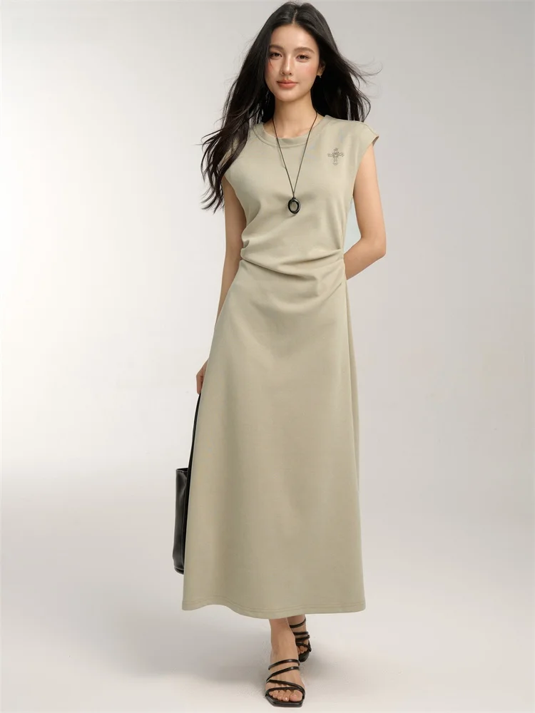 

Chill Zoe Summer Dr Hollow out Bal Women's Dr Casual Sle Slim Fit Cotton Polyester Spandex round Neline