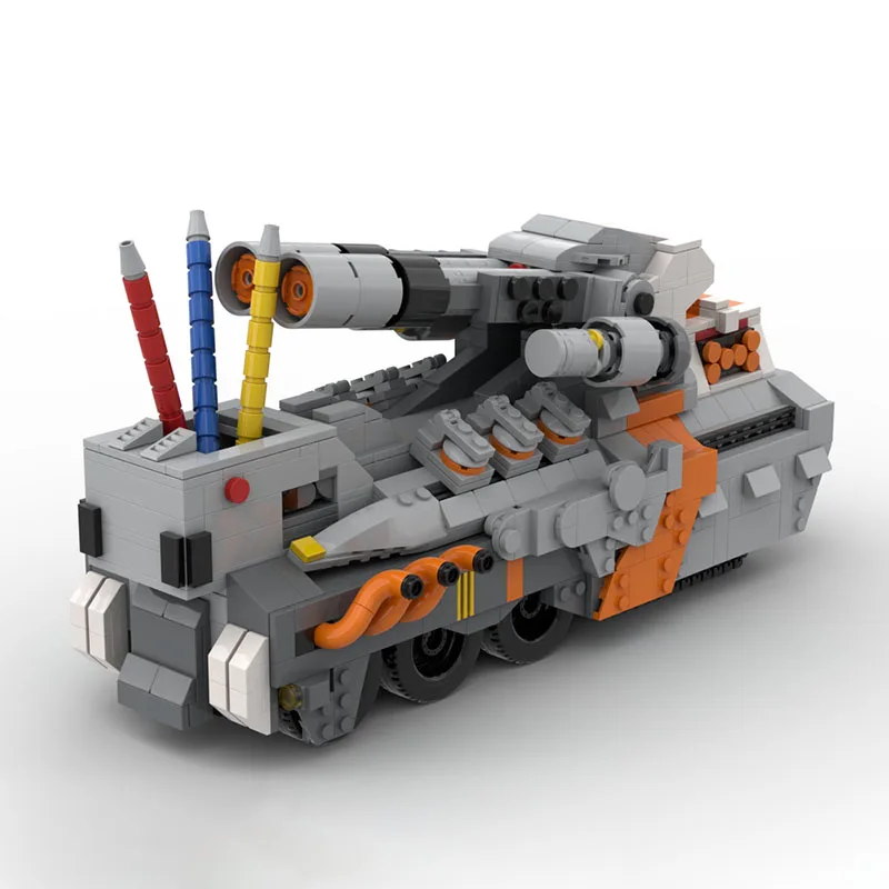 

1195PCS Mechases Warriors MOG Alteisen Pen Holder Model Detailed Moc diy Education Model Building Blocks Birthday Toys Gift