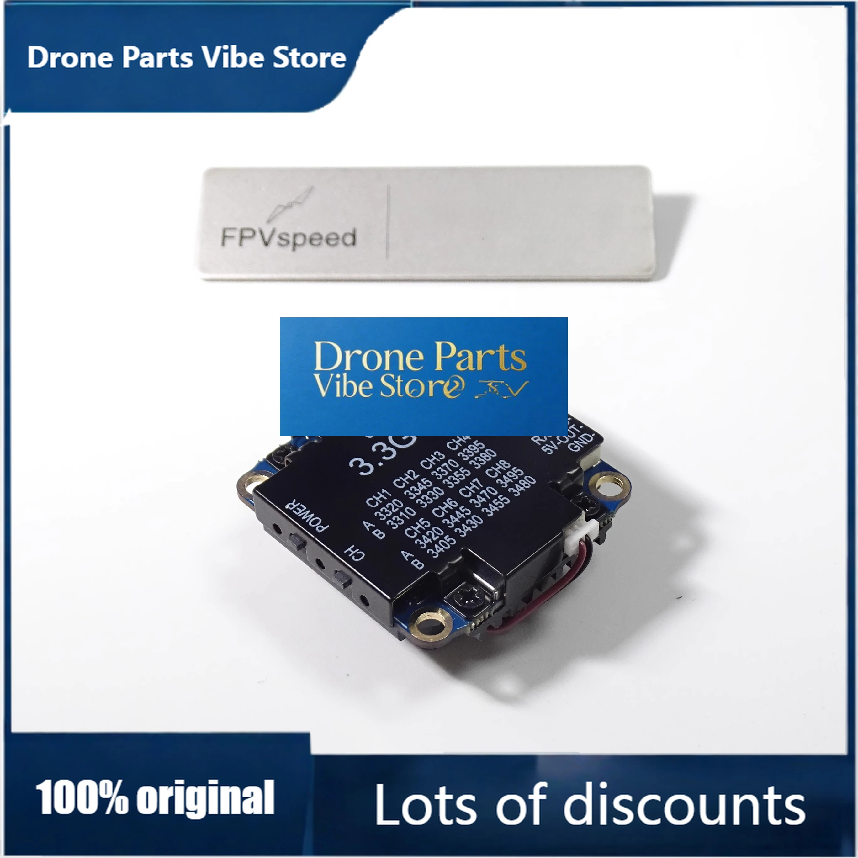 

Drone PartsFPVspeed VTX-SD8 3.3G 6W 16CH TX W/ Tramp & OSD Config Unmanned Aerial Vehicle Long-range Transmitter Video Glasses A