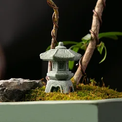 Mini Tea Table Decoration Zen Snowy Withered Landscape Fish Tank Stone Decoration Small Decoration Zen Fragrance Decoration