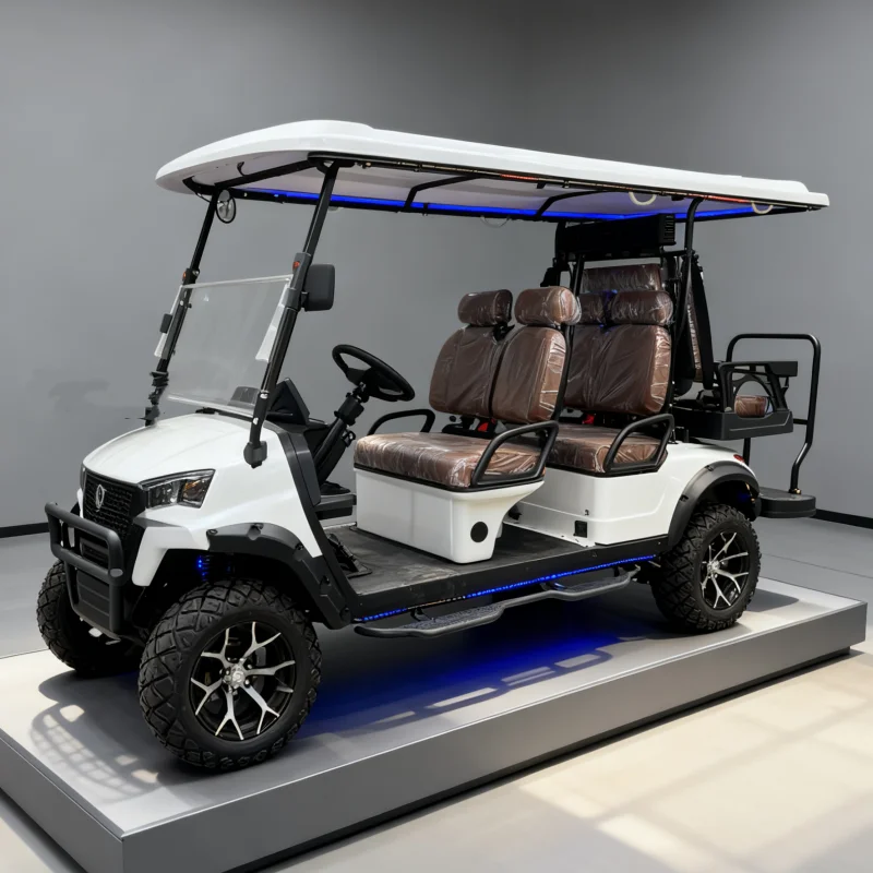 Pure Electric Vehicles For Leisure Transportation At The Most Competitive Prices The Most Popular 4-Passenger Electric Golf Cart